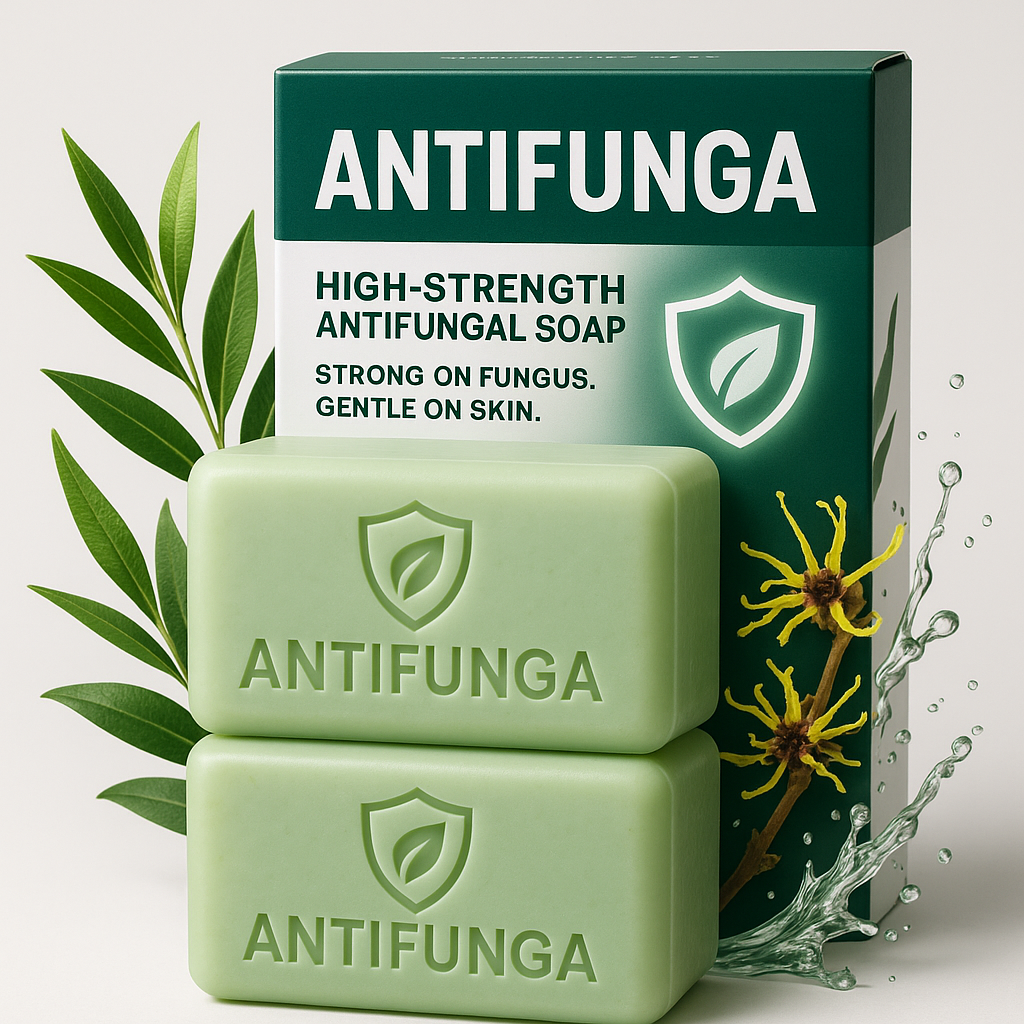 Antifunga Relief Bar — High-Strength Antifungal Soap