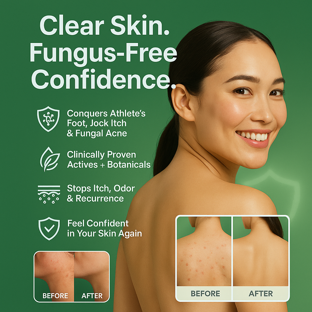 Antifunga Relief Bar — High-Strength Antifungal Soap